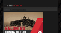 Desktop Screenshot of clubehonda.com